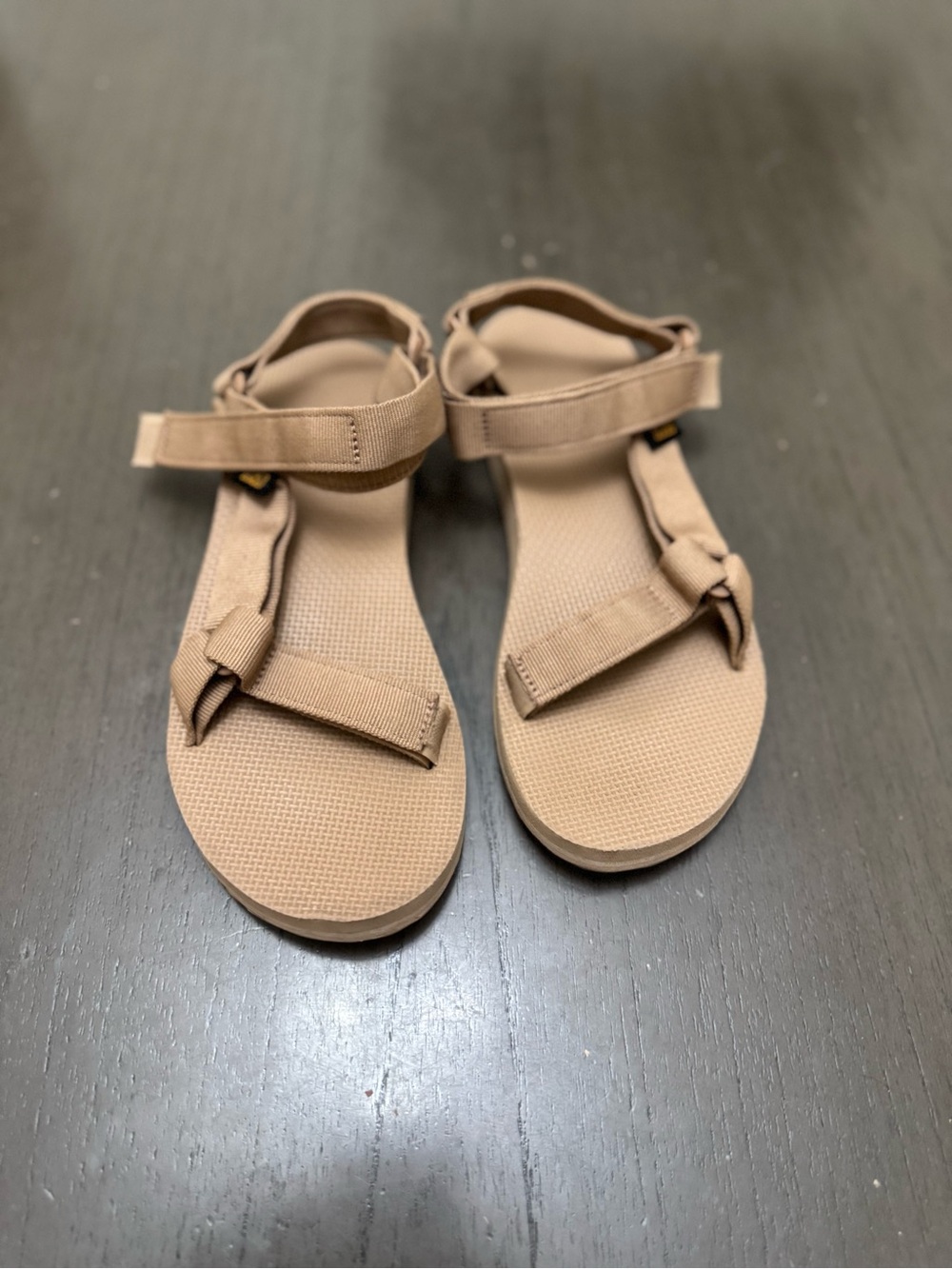 Teva Tan Classic Adjustable Strap Sandals size USW 9